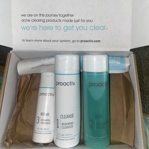New in box proactive 3 step set